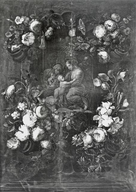 Fototeca del Polo museale della Campania — Napoli, Museo di Capodimonte. Ignoto Fiammingo sec. XVII. Vergine col Bambino — insieme